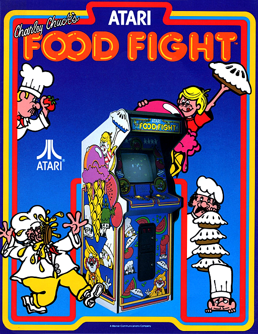 Food Fight (cocktail) MAME2003Plus Game Cover